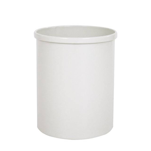 Papierbak Vepabins rond 15liter grijswit-0