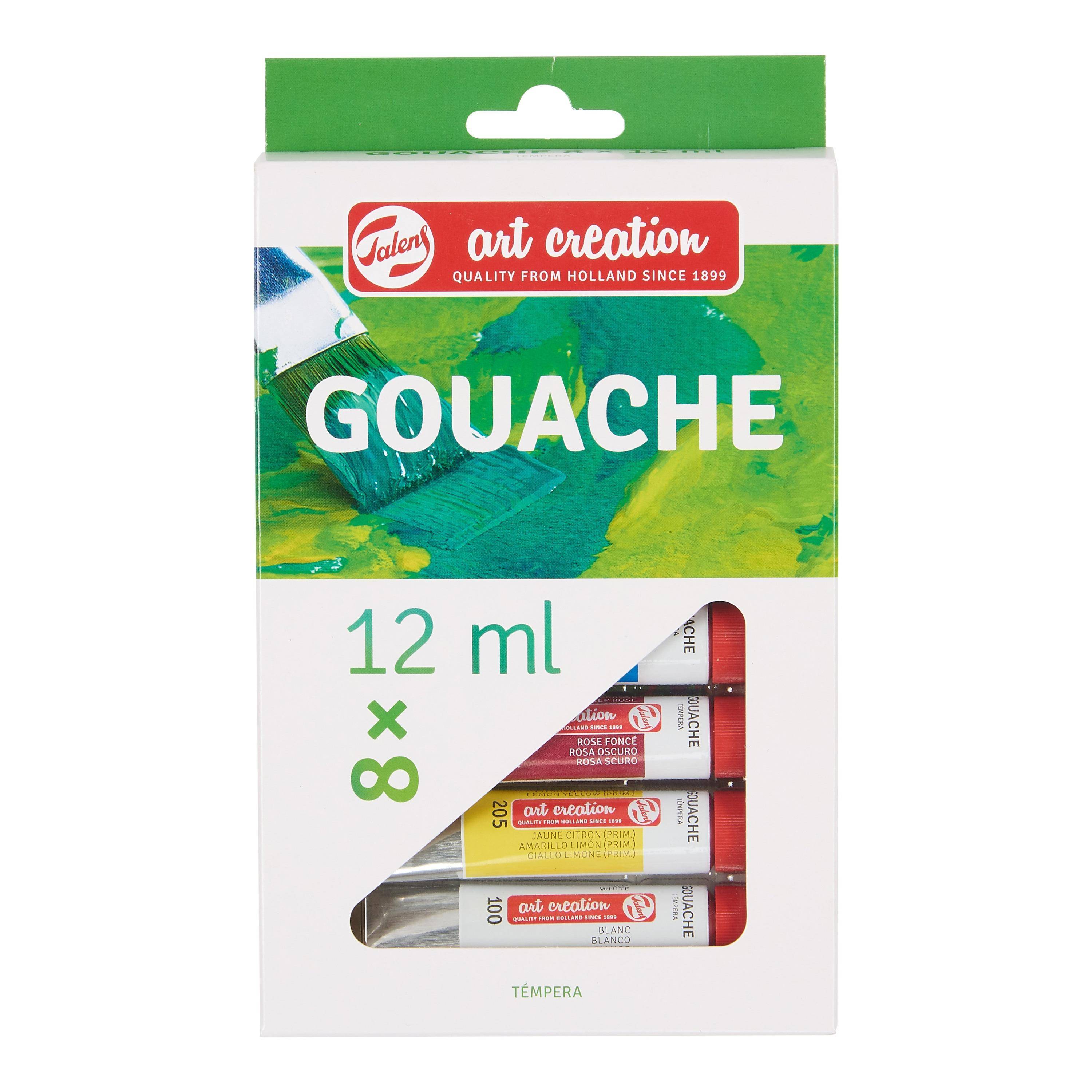 Gouache Talens Art Creation set à 8 kleuren-0