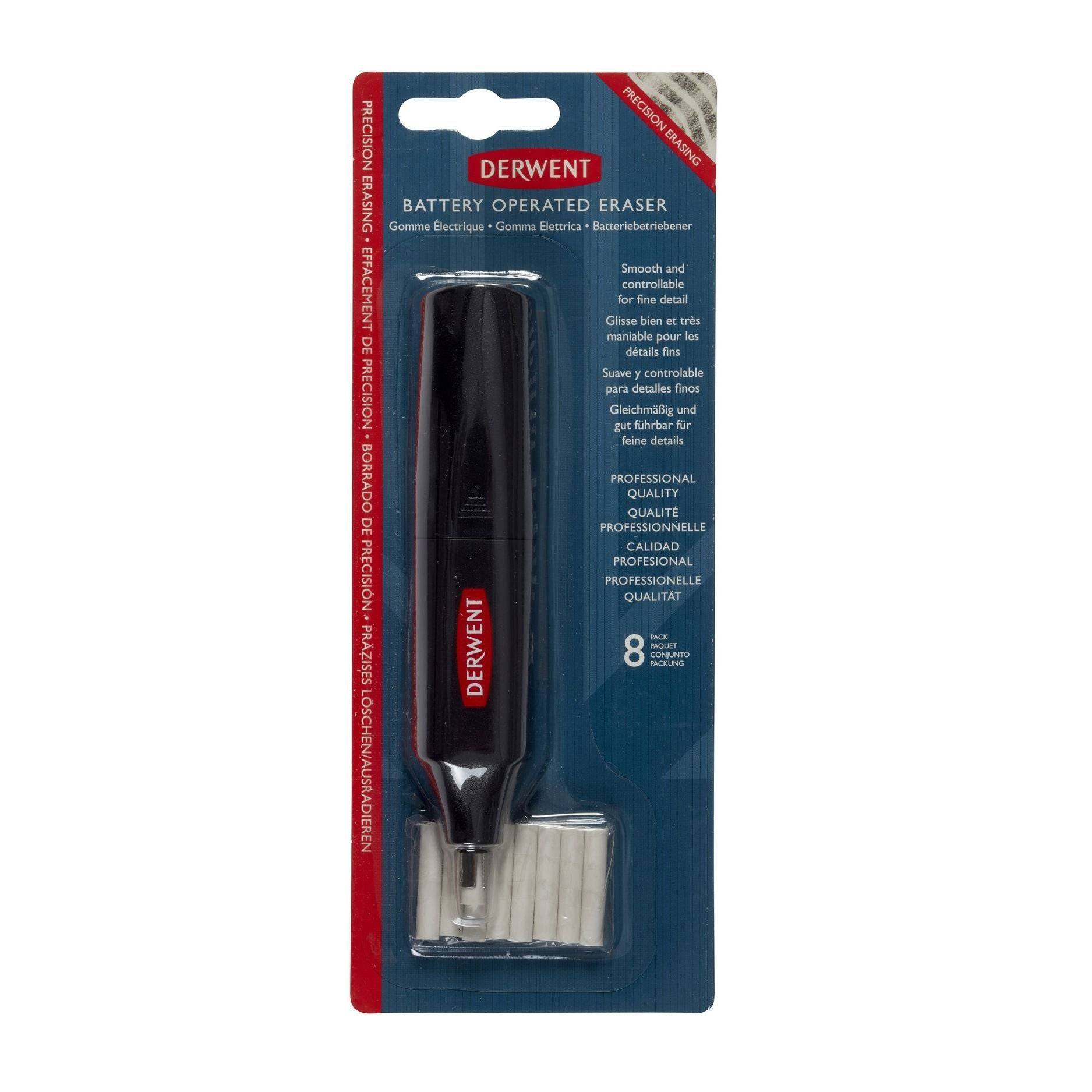Derwent 5028252267656 Derwent - Gum op batterijen-0
