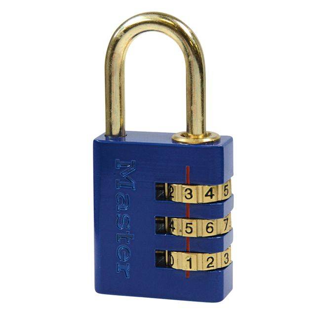 Master Lock 3520190093196 Master Lock - Messing combinatiehangslot 30mm-0