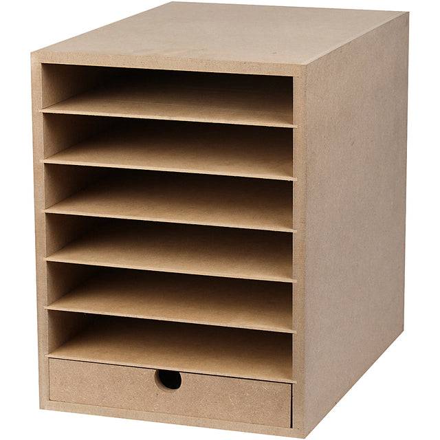 Papier opslag crea com hxbxd 31.5x24.3x32cm mdf-0