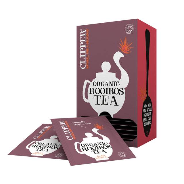 Thee Clipper infusion redbush bio 25 zakjes | 6 stuks-0