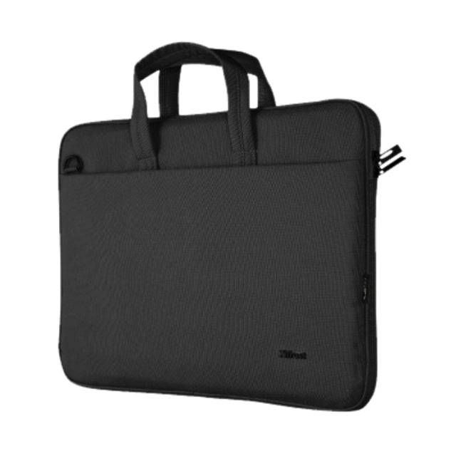 Laptoptas Trust Bologna Eco 16 inch zwart | 15 stuks-0