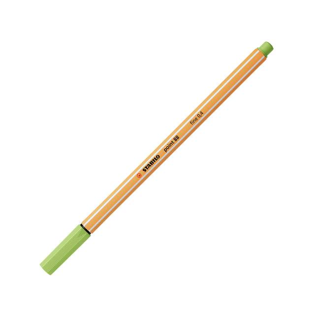 Stabilo 4006381574631 Stabilo - point 88, premium fineliner 0.4 mm, pistache, per stuk-0