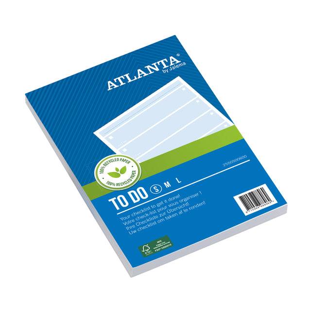 Things to do atlanta 148x105mm 100vel 70gr blauw | Omdoos a 5 stuk-0