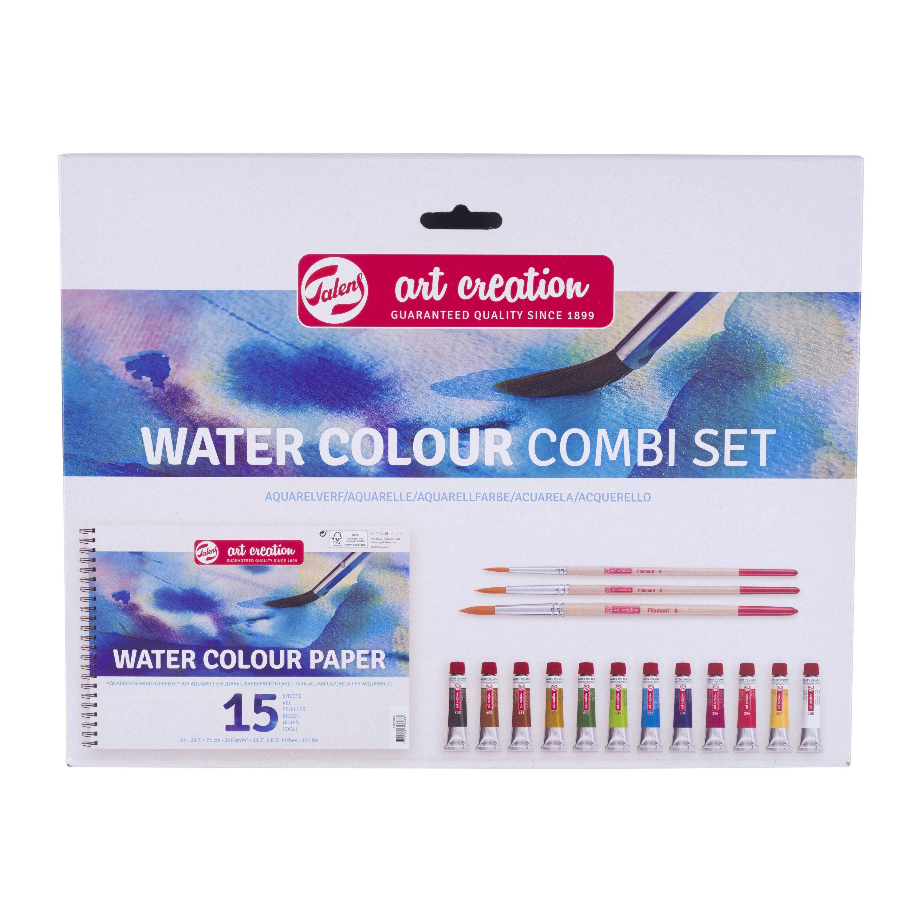 Schilderset Talens Art Creation aquarel à 16-delig blauw-0