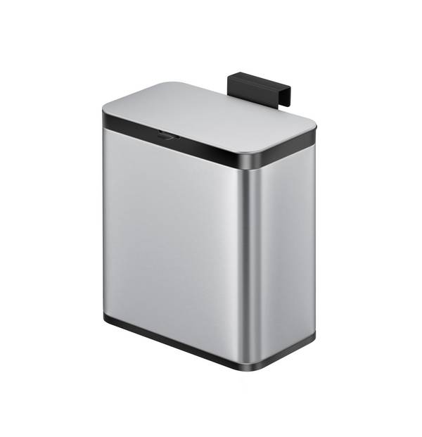 Eko 8713631202096  Eko -  Afvalbak  puro klein 7 liter zilver