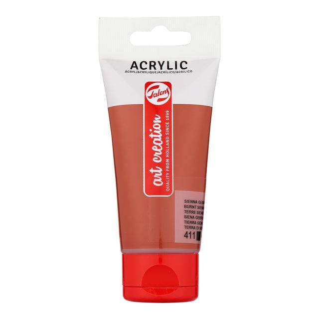 Acrylverf Talens Art Creation 411 sienna gebrand tube à 75ml | 3 stuks-0