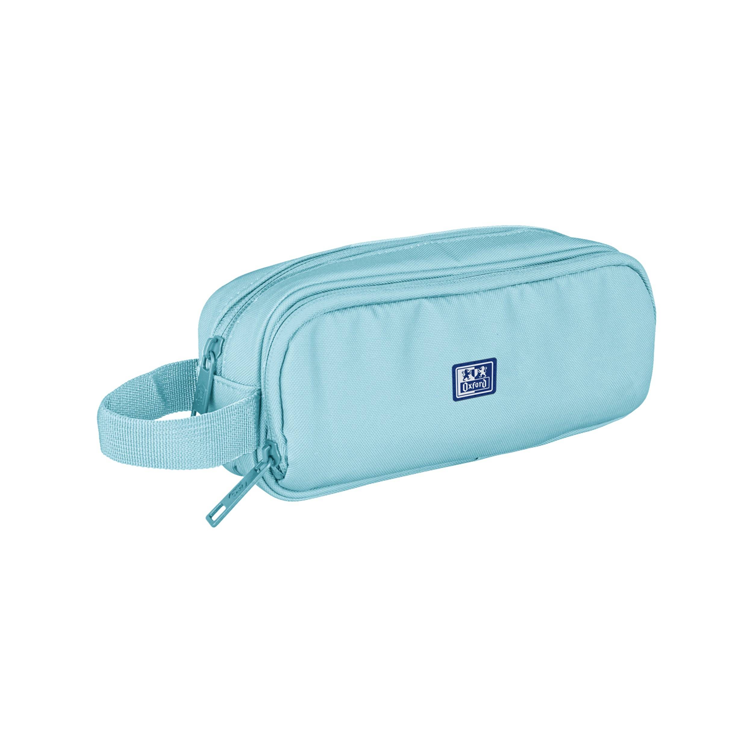 Oxford 8427291077986 Oxford - Pennenetui b-smart ijsblauw-0
