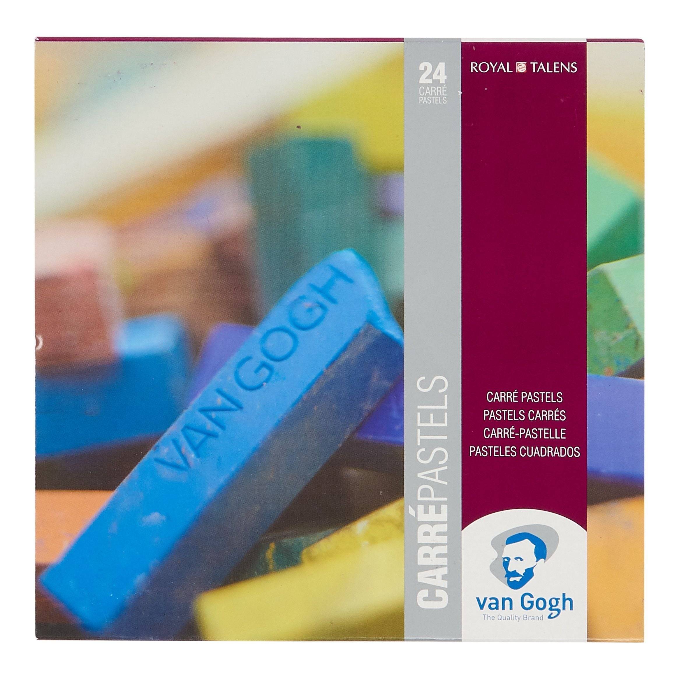 Van Gogh 8712079054182 Van Gogh - telkrijt carre 24 kleuren-0