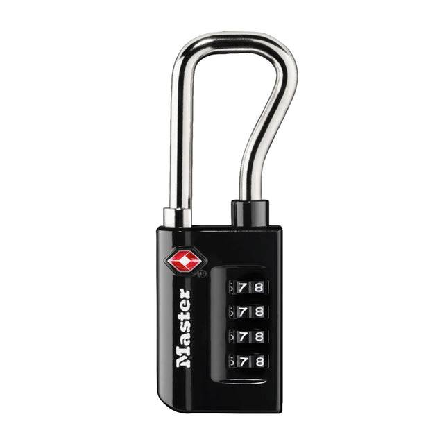 Master Lock 3520190943064 Master Lock - Hangslot masterlock 4-cijfer tsa lang zwart 35mm-0