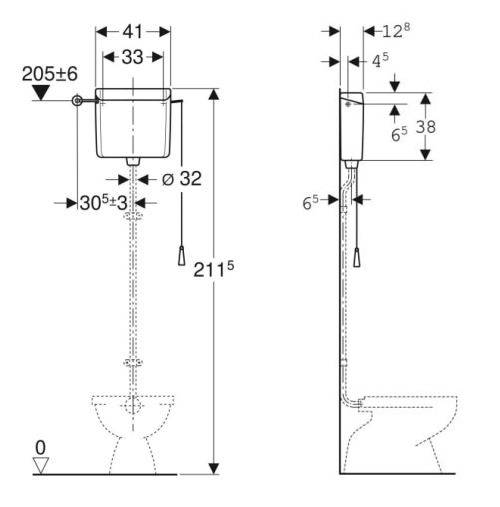 Geberit hooghangend reservoir wit 40254161174764025416117476-1
