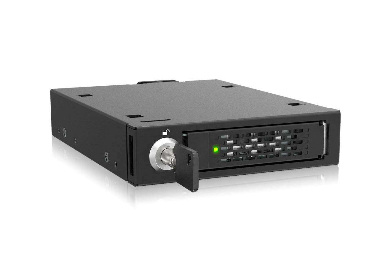Icy Dock Mobile Rack 1x2,5 U.2/U.3 NVMe SSD PCIe 5.0 zwart-3