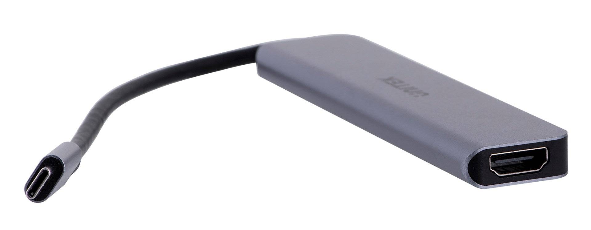Unitek HUB USB-C 7-in-1 H1118A met 3x USB-A, HDMI, SD, microSD-0