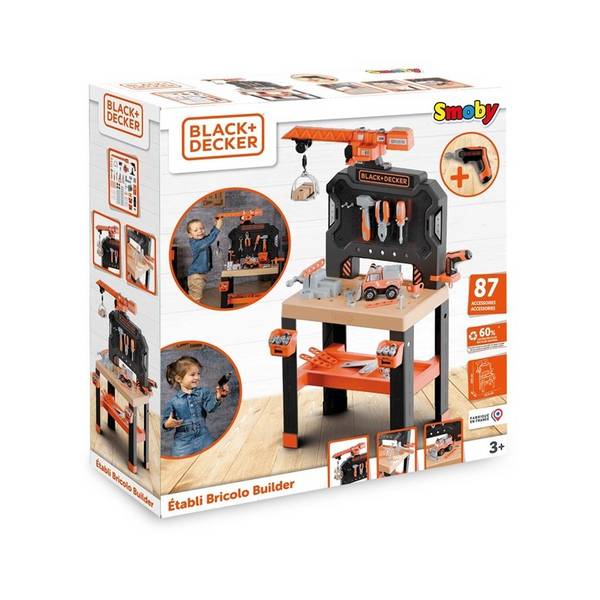 Smoby Speelgereedschap Tafel Rollenspelset 5000 g 200 x 400 x 400 mm Model 7600360741