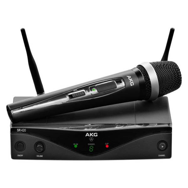 AKG WMS420 Vocal Set Band A Draadloze Microfoonset 1460 g 230 mm breed 100 mm lang 230 mm hoog
