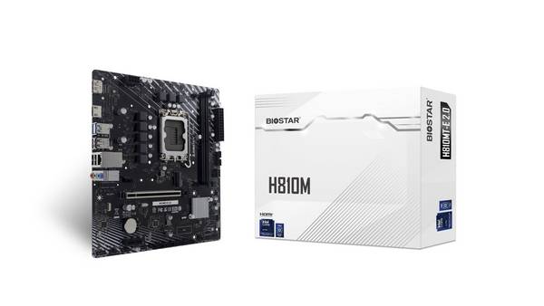 Biostar Moederbord H810MTE 2.0 LGA 1851 Intel H810 Chipset 128 GB DDR5