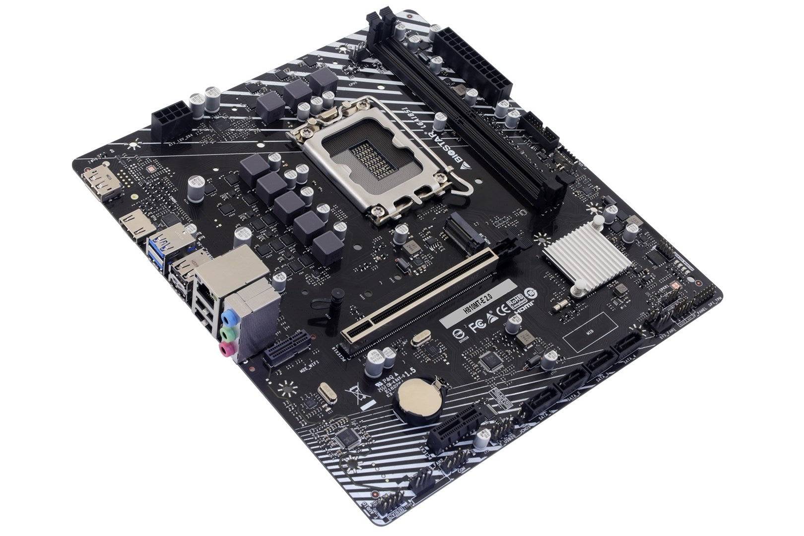 Biostar Moederbord H810MTE 2.0 LGA 1851 Intel H810 Chipset 128 GB DDR5-1