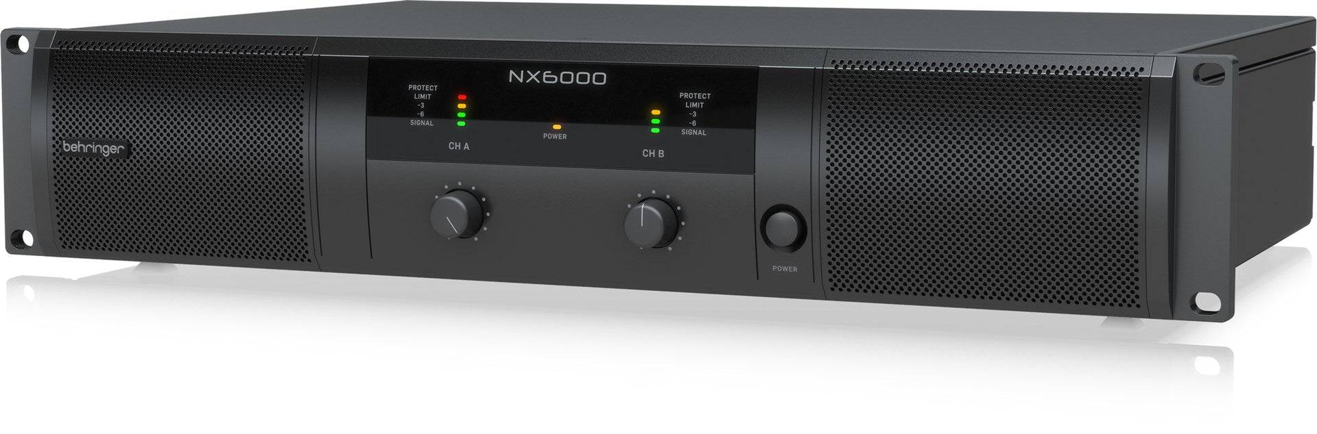 Behringer NX6000 Audioversterker 2.0 kanalen Zwart-2