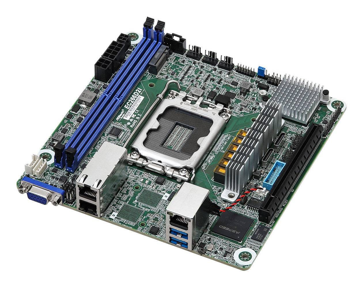 Asrock Moederbord EC266D2I - Mini ITX - LGA 1700 - 32 GB - DDR5 - 4800 MHz-0