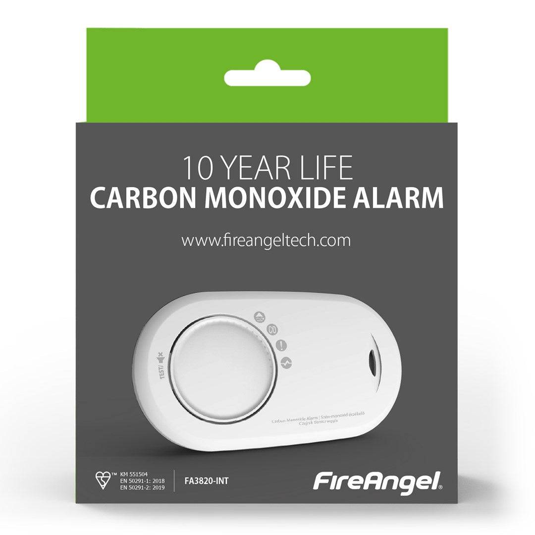 FireAngel Koolmonoxidemelder FA3820-INT - 85 dB, 10 Jaar Batterijlevensduur-1