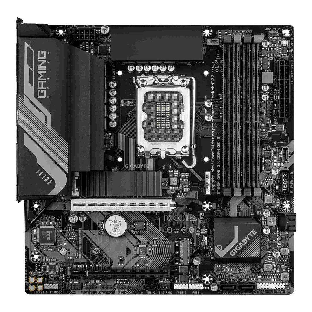 GIGABYTE B760M GAMING X DDR4 GEN5 Moederbord Ondersteunt 14e Gen Intel Core CPU's Model B760M G X DDR4 GEN5-2