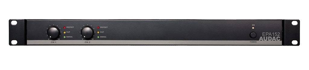 AUDAC Audioversterker 2.0 Kanalen Zwart 80 W 100-240 V Model EPA152-0