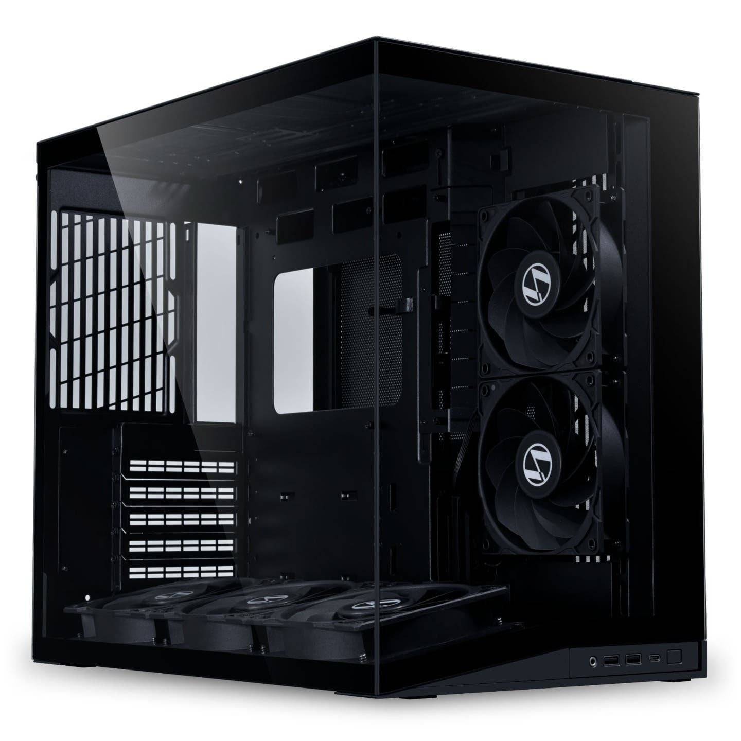 Lian Li PC Behuizing O11 Dynamic Mini V2 Flow Zwart O11DMIV2FX-0