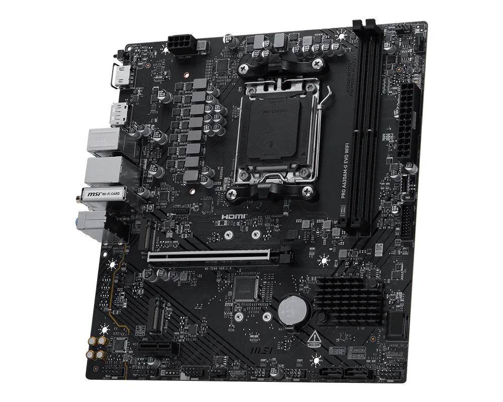 MSI Pro A620AM-G EVO WIFI AMD A620A Socket AM5 Micro ATX Moederbord-3