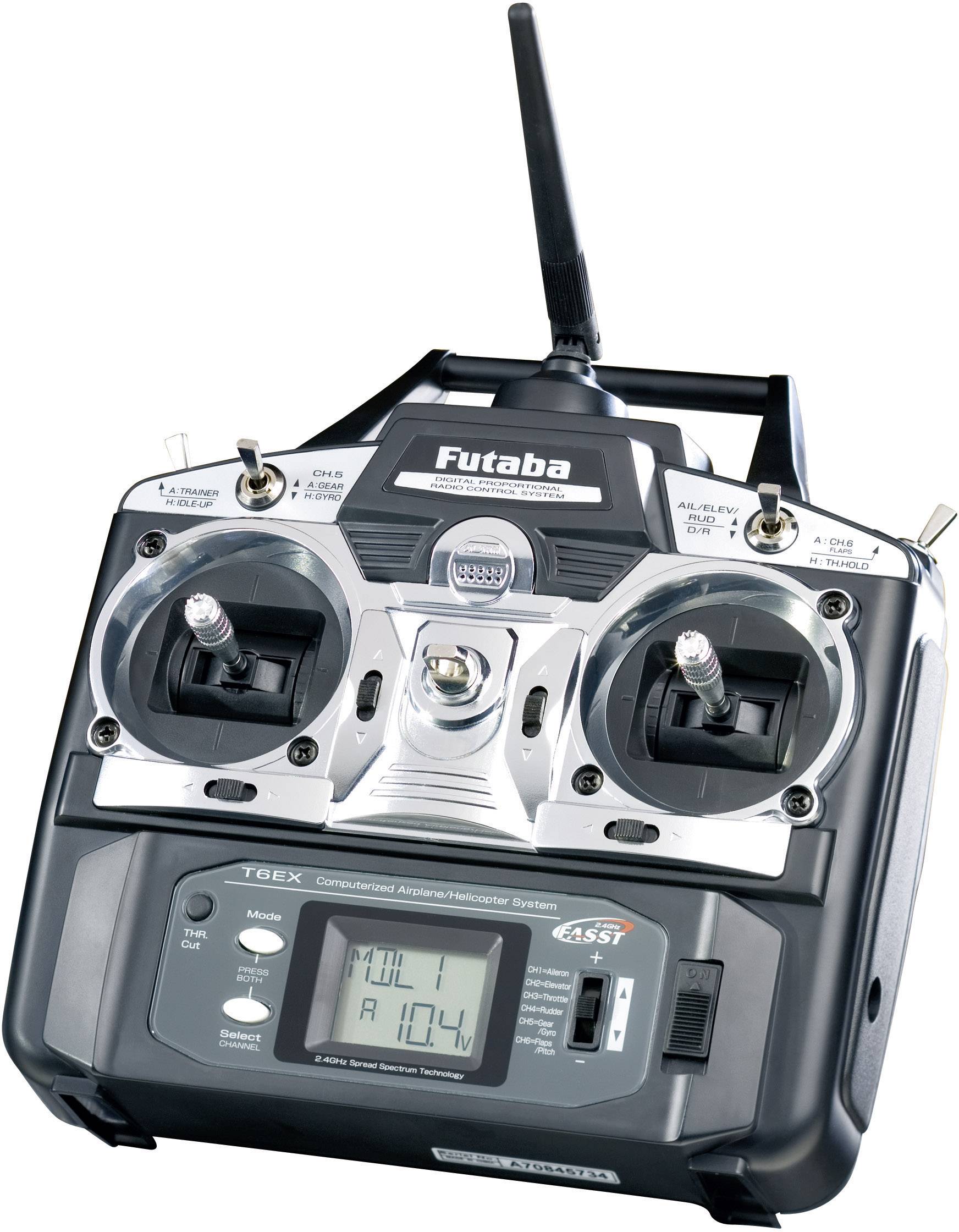 Futaba T6EX - R6308SBT RC handzender 2,4 GHz Aantal kanalen: 6 | Conrad.nl