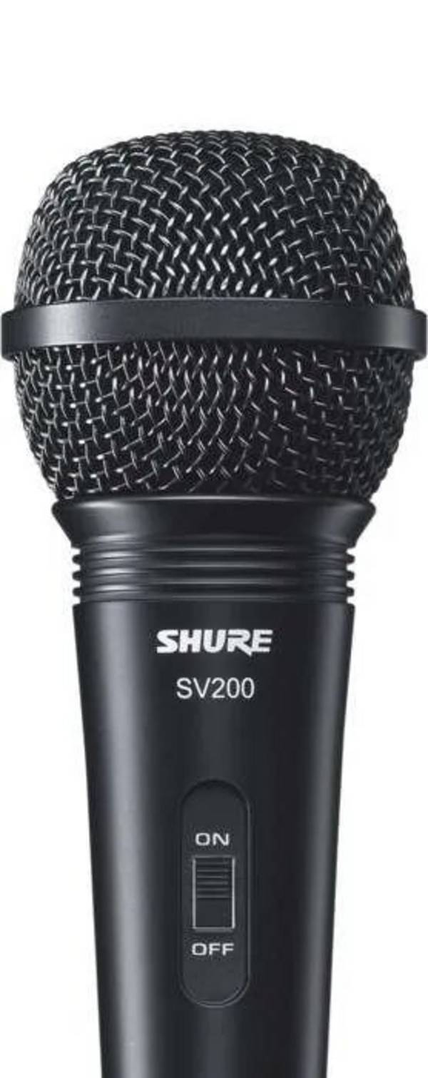 SUH Shure SV200 microfoon Zwart Karaokemicrofoon