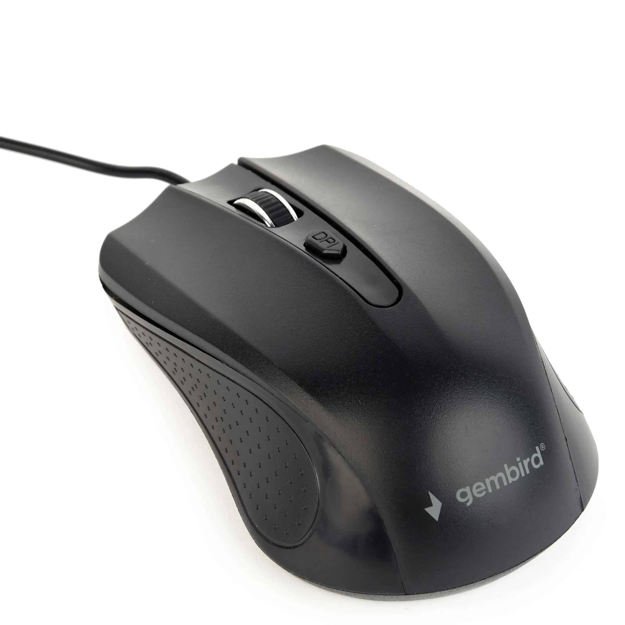 Gembird Gmb muis bedraad zwart 4B-01-0