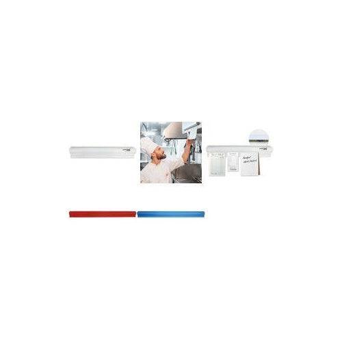 HYGOSTAR Wandklemrail Catch-ball Systeem Noteboard, Wit-0