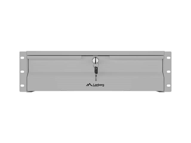 Lanberg 19" Rackkast Lade 3U 360 mm Grijs AK-2003-S-1