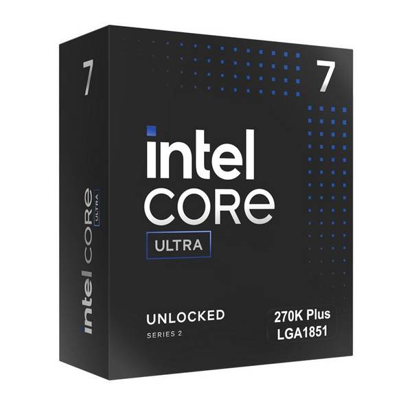 Intel BX80768270K Ultra 7 270K Plus 24-Core Processor, 125W, Model BX80768270K
