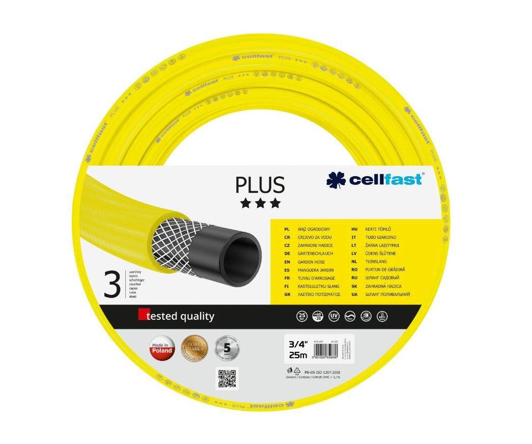 CELLFAST PLUS Tuinslang 25 m 3/4 inch CF10220R-0