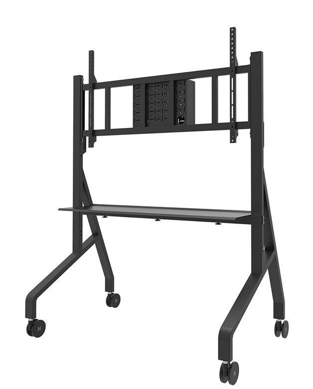 Volt Polska Neomounts FL50-575BL1 TV Trolley 65-115" - Snelle Installatie - TÜV Gecertificeerd-0