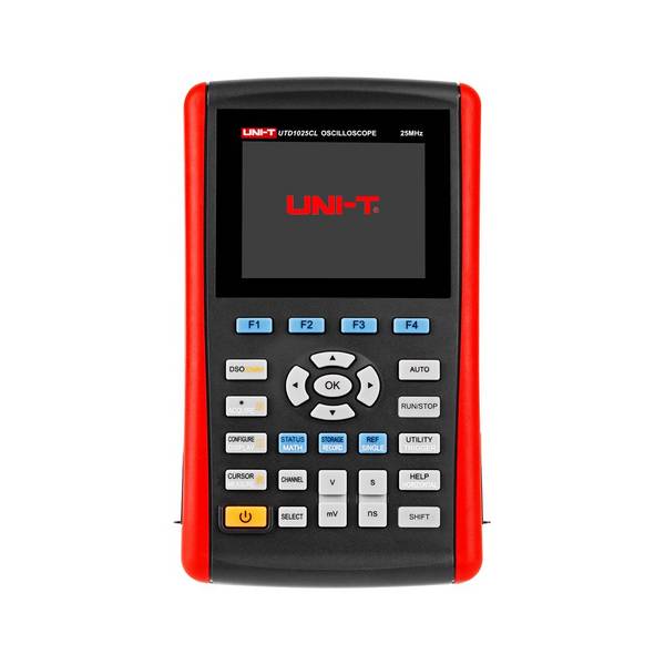 UNI-T Oscilloscoop UTD1025CL - 2000 g, 30 mm breed, 260 mm lang, 110 mm hoog
