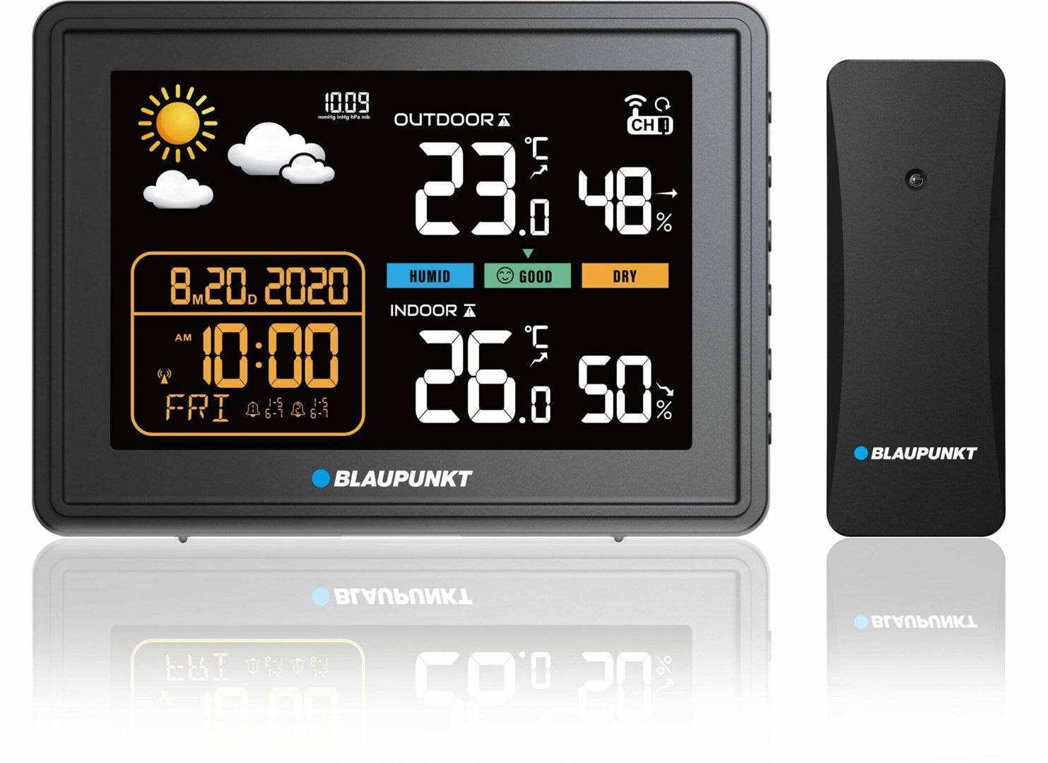 Blaupunkt WS30BK Weerstation met Buitensensor-2