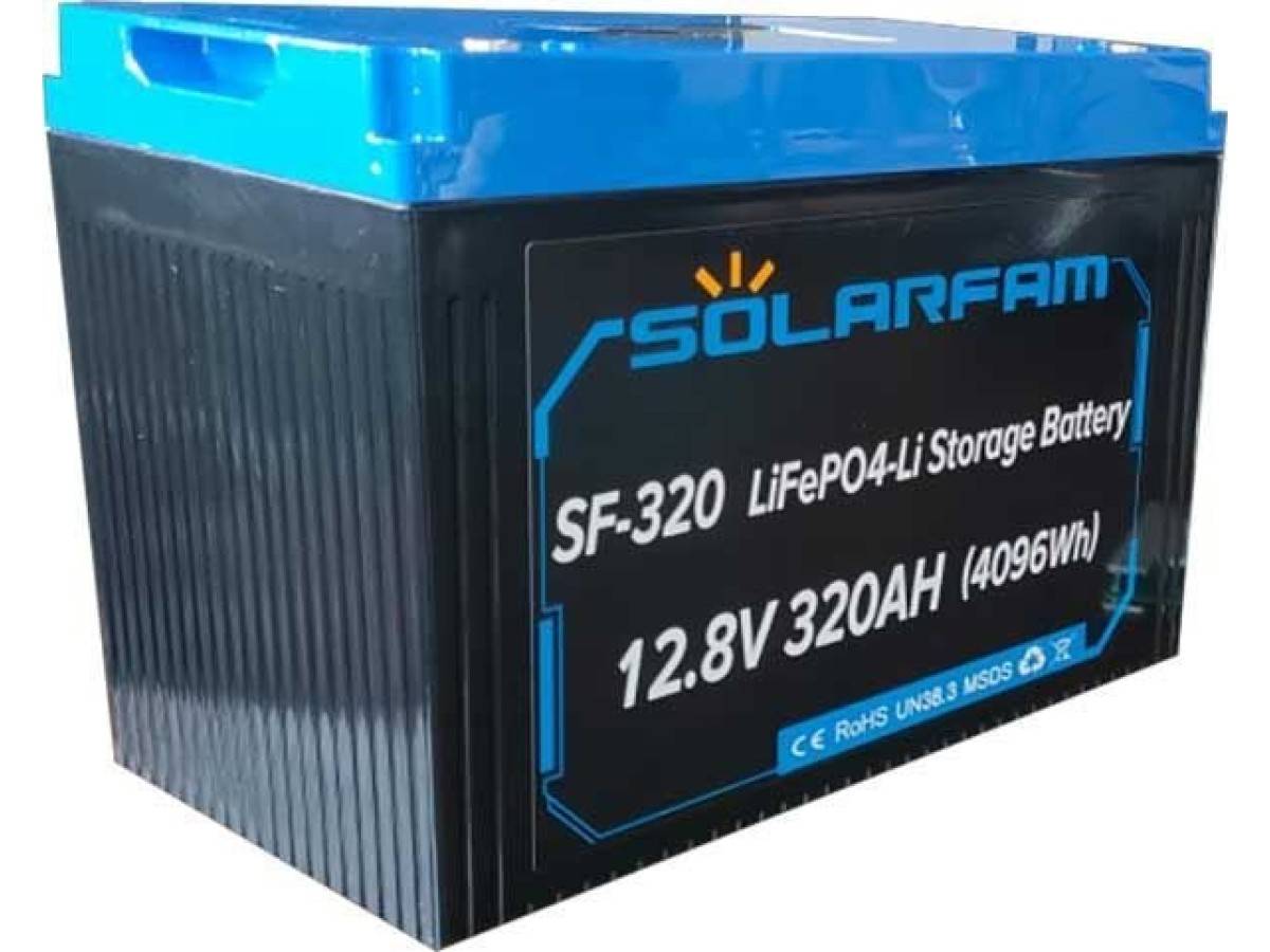 Solarfam 12 volt 320Ah lifepo4 accu-0
