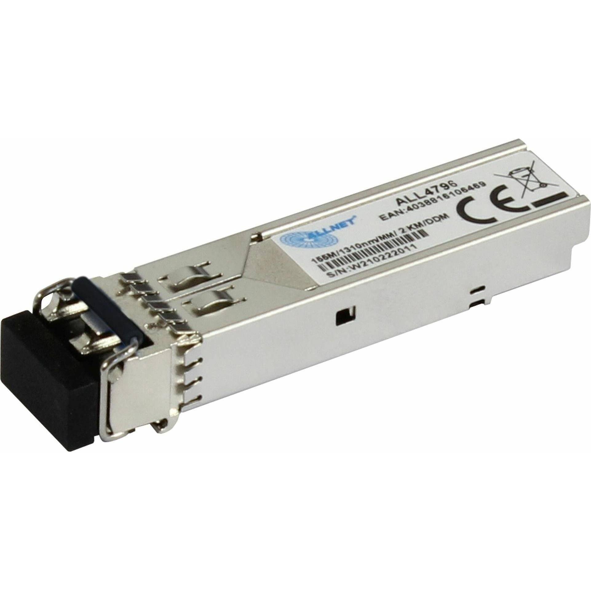 ALLNET Switch Module SFP Mini-GBIC 100Mbit FX/LC 2 km Multi Mode (ALL4796) 2Km-0