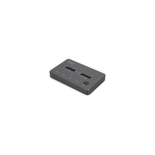DIGITUS NVMe Kloningsstation USB3.1 Gen2 Type-C NVMe M.2 SSD Behuizing (DA-71545-1)-0