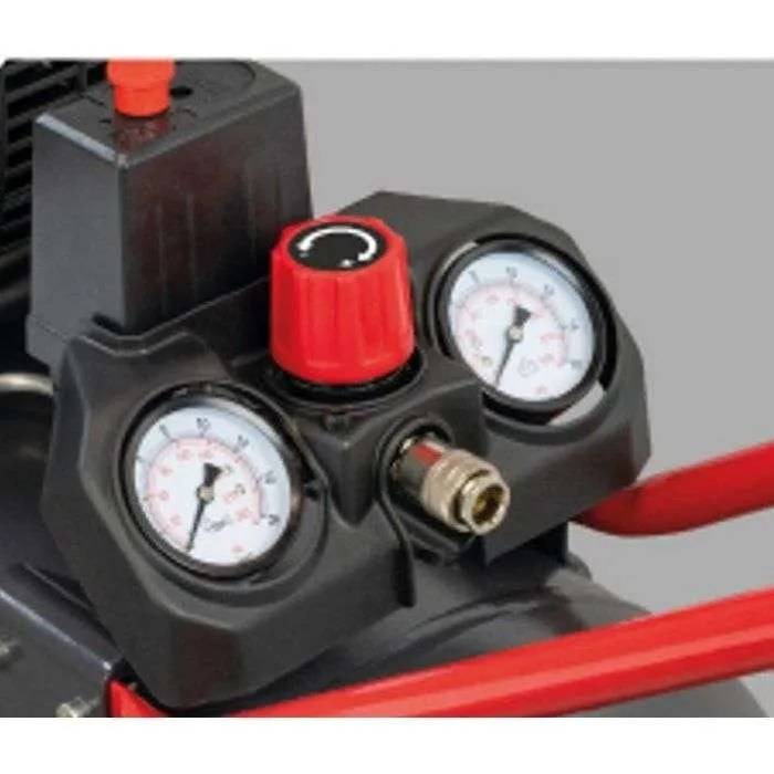 Compressor - Horizontaal - Facom - Inductiemotor - 24 L - 2,5 HP - 10 bar-2
