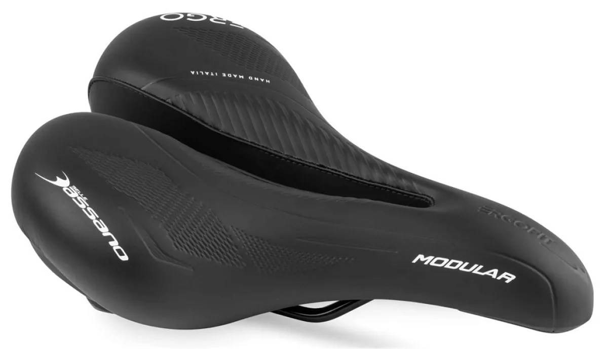 Fietszadel Selle Bassano Modular Ergo e-City, zwart-0