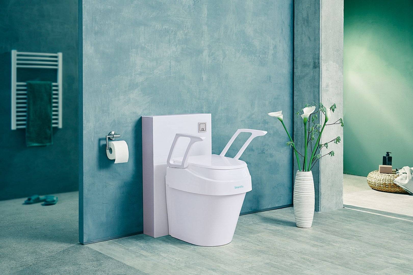 DIETZ SmartFix Toiletdoek met Armleuningen | Model: LITDTZNPS0011-1