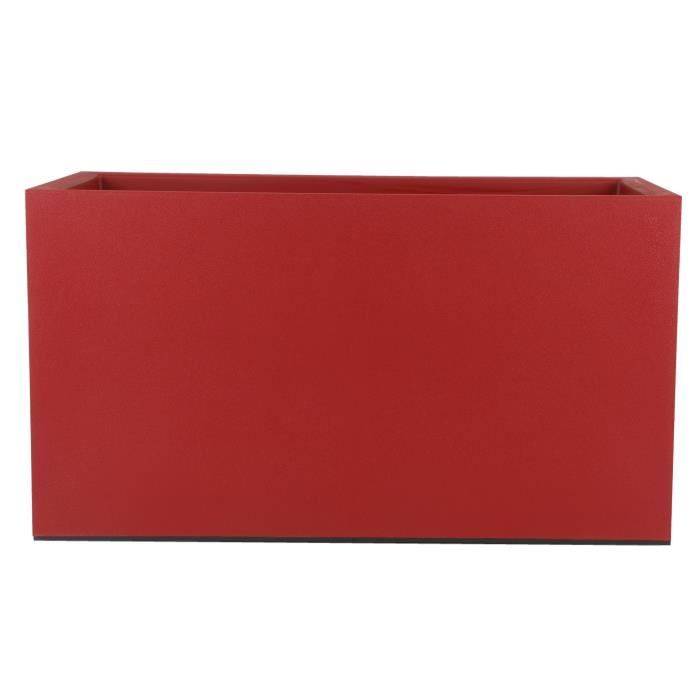 Riviera Jardiniere Graniet - 80x40 cm - Rood-0