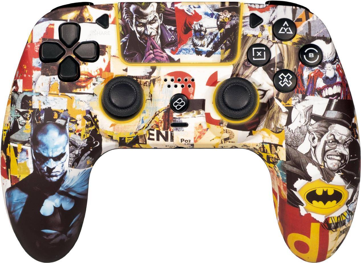 FR-TEC BATPS4GP Gaming Controller - Bluetooth Gamepad, Analoog/Digitaal - PS4-0