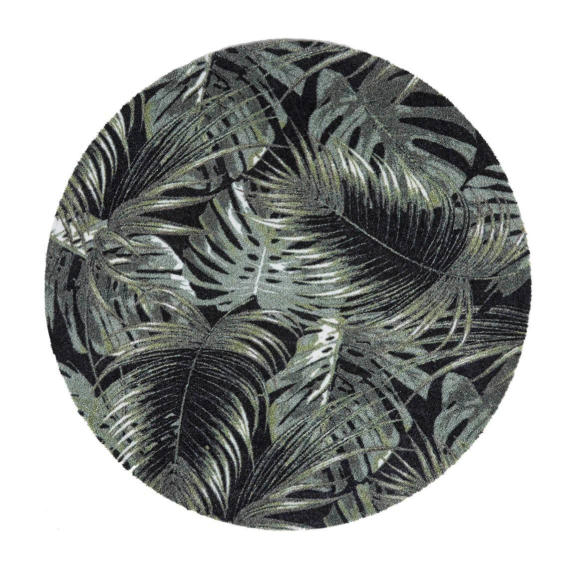MD Entree - Vloerkleed - Universal - Palm Leaves - 100 cm Ø-0
