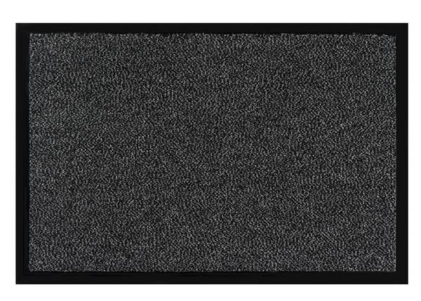 MD Entree - Deurmat - Shannon - Antraciet - Vloerkleed - Met antislip - Wasbaar- Vocht absorberend -