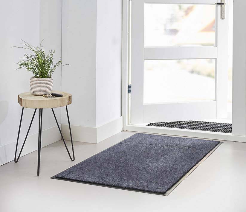 MD Entree - Schoonloopmat - Soft&Clean - 40 x 60 cm - Antraciet - Vloerkleed - Met antislip --3